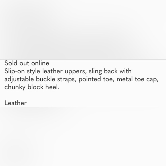 Free People x Jeffrey Campbell Harley Slingback Heels Size 9 NWT - Picture 3 of 13